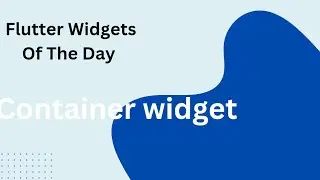 container widget