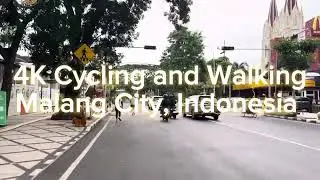 4K ASMR Cycling and Walking at Malang City Indonesia #cycling #ASMR #walking #viral