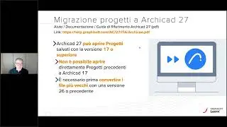 Aggiornamento Template e migrazione a Archicad 27