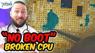 😍Dr. Ben: Repairing an iPhone 13 Pro with “No Boot” (Damaged CPU Surface)