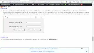 Exercice Python, Application Graphique Avec Tkinter