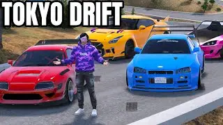 NEW Tokyo Drift Mountain Track! GTA 5 RP
