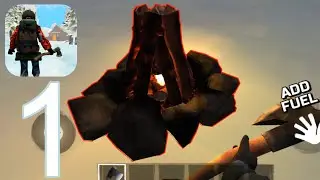 WinterCraft: Forest Survival - Gameplay Android, iOS Part 1