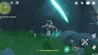 Use elemental sight to find the key (Lost Key) Genshin impact