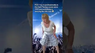POV: You‘re professionally in the #HardTechno scene since 1999 and everybody is dancing like this 🤪