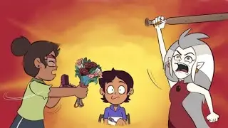 Camilia and Eda fight for Luz – Comic dub | The owl house