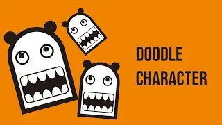 Drawing Doodle Character in Coreldraw