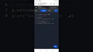 Sort the list in ascending and descending order using sort() in Python