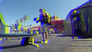 Working out in Muscle Beach California | After Effects by Darwin Reina