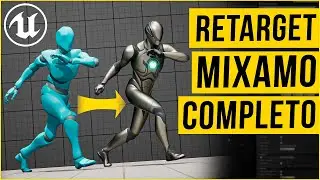 Como Fazer Retarget do Mixamo para UE5 - Tutorial Completo