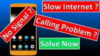 Mobile Network Section | Android Phone Network Problem Fix  Gsm Sony