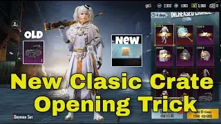 NEW CLASIC CRATE OPENING TRICKS PUBG MOBILE | FREE NEW VEHICLES SKIN PUBG CRATE OPENING |