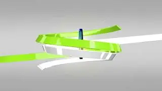 3D Line 3D Logo Project  White Green
