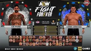 AEW Fight Forever Full Roster  + Attire PS5 Gameplay