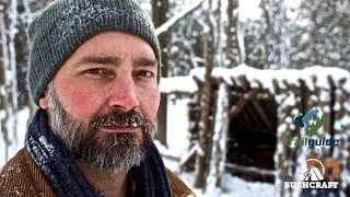 Bushcraft: Building a Camp Shelter in Winter