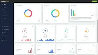 Bootstrap Admin Dashboard Template with Light Theme   Materiel