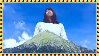 Hand crush from behind the mountain | GIANTESS FAMILY