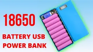 30,000mAh USB  Portable Charger (8x18650 Battery, power bank)