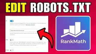 How To Edit Robots Txt In Rank Math (2026) (Best Method)