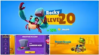 LEVEL 20 ROCKY IS OP!! FREE SKIN (Halloween Event) - Desert Scarab