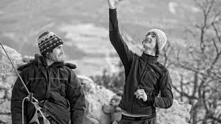 Chris and Adam on Realization (AKA Biographie) World first 5.15 (9a+)