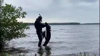 Улов в подмосковном водохранилище