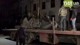 В Одесі демонтували пам‘ятник Катерині ІІ