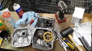 Converting a Vertical shaft lawn mower engine to Horizontal shaft