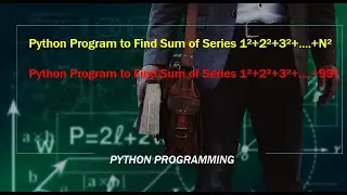 Series calculation in python || polytechnic
