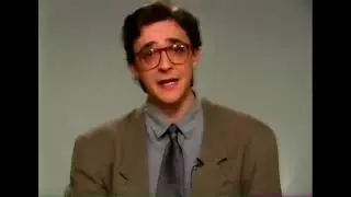 Primera aparició d'Agustí  Forné a TV3 - Telenotícies Comarques - 1989