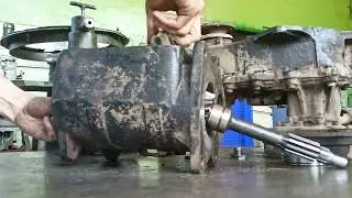 Последовательность установки валов КПП Уаз