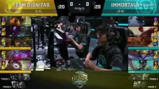 2017 北美LCS 第九周 2017 NALCS Week 9：DIG vs IMT 第1场 1st Game