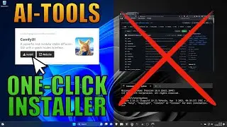 One Click Installer for AI Tools – Easy Install for SDXL– 1-Click-Install ComfyUI or Automatic1111