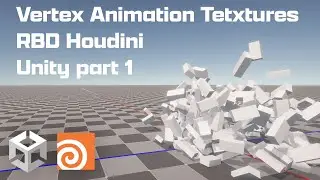 Vertex Animation Textures RBD Houdini Unity Part 1
