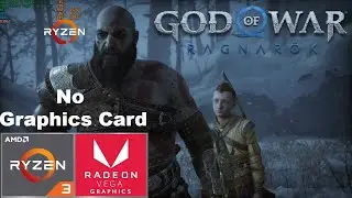 Amd Ryzen 3 3200G - No Graphics Card - God of War Ragnarök