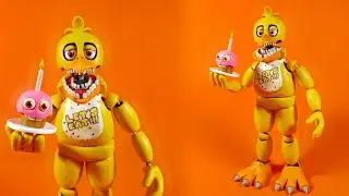 UNWITHERED CHICA😱😱(REMAKE2.0/FNAF FAN MADE) PLASTILINA✔✔✔ PORCELANA✔✔ POLYMER CLAY✔