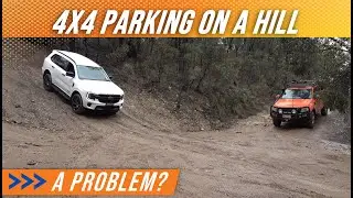 How (not) to park a 4x4 on a hill - with Ford Everest showing changes in Gen 2