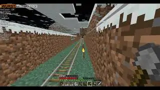 Minecraft Griefing|Breaking all the tracks!