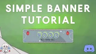 DISCORD MINIMALIST BANNER TUTORIAL