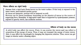 Dynamics of a floating body (Sasan Tavakoli, University of Melbourne)
