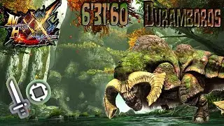 MHGU/MHXX | Rank-G4 ラム・デュランボロス風剣と盾  - 6'31'60 Min