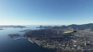 Grumman G21Goose Flying in Rio
