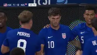 Gol de Christan Pulisic | USMNT vs. Nueva Zelanda | 10 de Septiembre, 2024