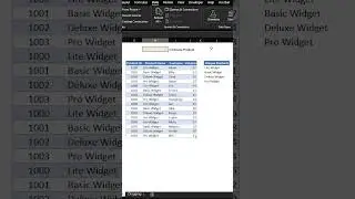 Create a Dynamic Drop Down Menu in Excel 