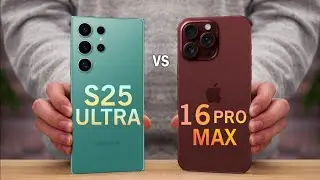 Samsung Galaxy S25 Ultra Vs iPhone 16 Pro Max Comparison New Leaks Design