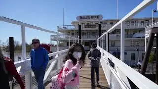 Family time in Old Sacramento Water Front