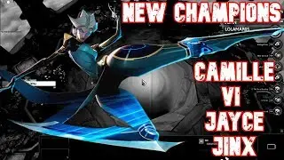 NEW CHAMPIONS: CAMILLE JAYCE VI AND JINX : FULL GAMEPLAY TEAMFIGHT TACTICS