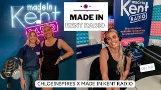 I GOT INTERVIEWED ON THE RADIO! || CHLOEINSPIRES COACHING X MADE IN KENT RADIO || MY FULL INTERVIEW