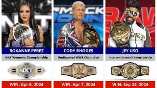 Every WWE Current Champion 2024 after Bad Blood