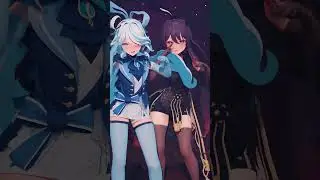 【Genshin Impact MMD／4K／60FPS】Hu Tao，Furina